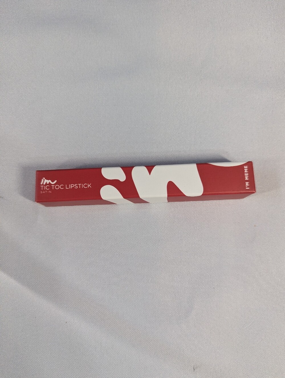 I'M MEME Tic Toc Red "Red Ribbon" Satin Lipstick